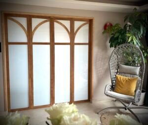 Verrière bois sur mesure